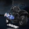 24V Electric Dirt Bike,250w Electric Motorcycle with LED Light,Up to 14MPH & 60 Minutes Continuous Motorbike for Kids,Boys,Teen,Black view 2