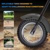 24V Electric Dirt Bike,250w Electric Motorcycle with LED Light,Up to 14MPH & 60 Minutes Continuous Motorbike for Kids,Boys,Teen,Black view 4