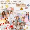 14-Piece Wooden Tea Party Set with Silicone Teapot and Cups, Carrying Tray, Scoop  Toddler Pretend Play Kitchen Accessories for Girls Ages 3-6 view 3