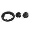 18T M1 Pinion Gear and 46T Spur Gear Hard Steel Set Compatible with RC Cars view 2