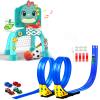 Flexible Race Track Toy Set Bundle with Dinosaur Kids Sports Play Toy view 1