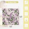 vvfelixl Baby Muslin Washcloths Bloom Lilac Magno Baby Burp Cloths Cotton Babys Face Towel for Newborn Infants Boys Girls Soft and Absorbent 11.8 X 11.8 in, 3 Pack view 4