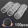 100Pcs 35mm Coin Holder Capsules Clear Round Plastic Coin Container Case, Coin Capsule Covers Acrylic Clear Coin Collection Supplies Container view 3