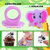 30pcs Animal Cupcake Toppers Wildlife Cupcake Toppers Picks for Kids Baby Shower Jungle Animals Theme Party Decorations Supplies (Animal) view 2