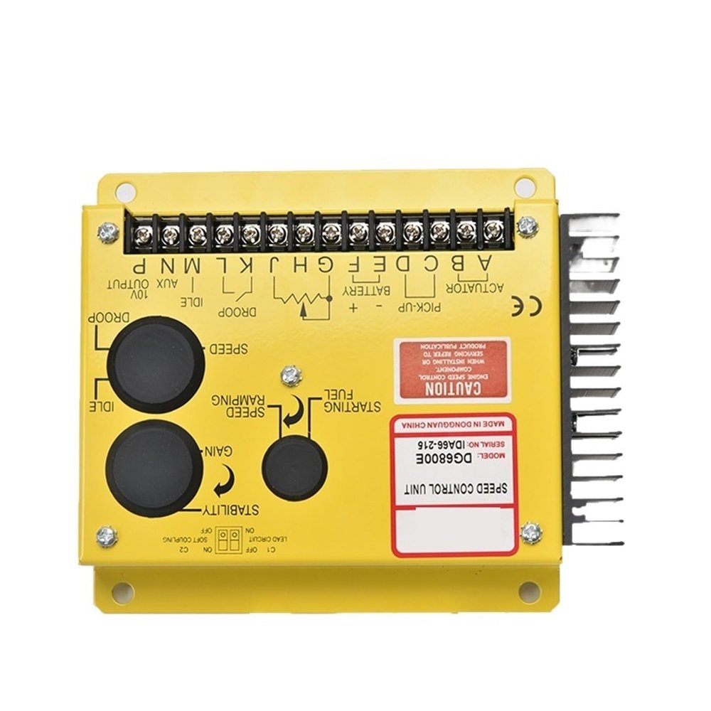 AEYRNPQ 1pcs DG6800E Speed Controller Digital Speed Controller Board for High Power Diesel Generator