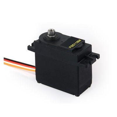 1/2 pcs FT5118M 7.4V 17kg.cm Digital servo 280 Degree uncontrollable Angle Metal Gear Steering core Motor(1pc FT5118M)