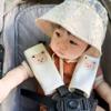 2Pcs Seatbelt Covers Cute Cartoon Bear Car Seatbelt Covers for Kids Soft Baby Car Seat Strap Pads Shoulder Pad Neck Cushion Protector, Xmas Decorations view 1