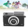 48MP Kids Vlogging Camera Silver Kit - 1080P HD Digital Camera with 2.4" IPS Screen, 8X, MP3 Player & Wireless Sharing - for Beginners & Vloggers view 2