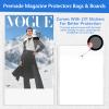 100 Set Magazine Bags and Boards  Premade Resealable Sleeves with Acid-Free Backing Boards | Archival Clear Storage & Protection for Comics, Magazines & Collectibles (Premade Resealable, 100) view 3