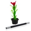 2 Set Wand to Flower Magic Tricks - Swing Your Wand and Flower Will Appear Magic Stick to Flower Easy Magic Trick Toys Show Performance Props - styleA view 1