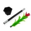 2 Set Wand to Flower Magic Tricks - Swing Your Wand and Flower Will Appear Magic Stick to Flower Easy Magic Trick Toys Show Performance Props - styleA view 3