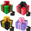 3D Printed Annoying Gift Box with Screws, Gold Finger in The Annoying Present Box, Funny Prank Screw Gift Boxes Gag Gift for White Elephant Christmas, Office Joke (4PCS) view 1