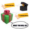 3D Printed Annoying Gift Box with Screws, Gold Finger in The Annoying Present Box, Funny Prank Screw Gift Boxes Gag Gift for White Elephant Christmas, Office Joke (4PCS) view 3