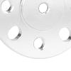Adfaga 5Pcs 24 Tooth Servo Horn Aluminum Alloy High Strength Lightweight Servo Arm with M4 Threaded Holes for Robotics RC Cars DIY Engineering Projects Durable Metal Gear Hub view 2