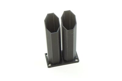 3DEXL STAX 3D Printed Exhaust Smoke Stacks for 1/10 Scale Crawler, Truck, RC Car, Color: Black, Customer Package Type: Type C
