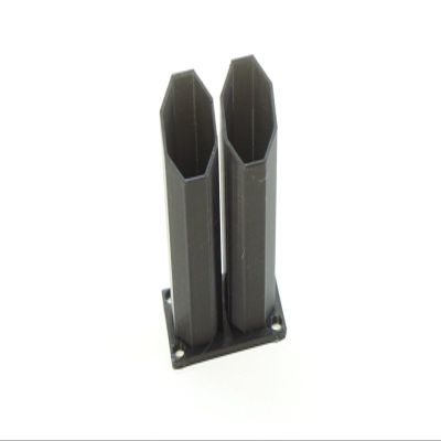 3DEXL STAX 3D Printed Exhaust Smoke Stacks for 1/10 Scale Crawler, Truck, RC Car, Color: Silver, Customer Package Type: Type C