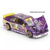 1:64 Diecast Model Car Compatible with BMW M3 Kaido KW V1 Purple Limited Edition by Kaido House x Mini GT KHMG194 view 3