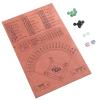 Keenso Baseball Dice Board Game with Dice and Marbles, Suitable for All Ages, Includes Storage Bag view 4