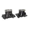 2pcs Carburetor Intake Compatible With 2001-04 Ski Doo 500 600 Models Replaces 420867880 420867882(black) view 1