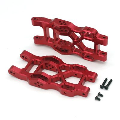 BTKCHE for VKAR Bison 1/10 RC 4WD Remote Control car Metal Upgrade Fitting Front Lower Swing arm ET1001(Sky Blue)