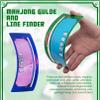 4 Pcs Mahjong Card Guide and Line Finder Reader,Acrylic Card Line Guide Rules Helper Reader, for Mahjong Beginner-Friendly Travel, Parties, Competitions, Game Nights Accessories(Multicolor,Cute) view 3