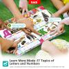 biidi English and Russian Bilingual Interactive Sound Book,Talking Book for Toddler 2-6 Year Old Boys Girls,Educational Learning Toy and Birthday Gift for Kid,1200+ Sounds,17 Topics of Letters&Numbers view 4