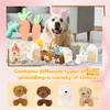 72 Pcs Dog Party Favors Include 24 Mini Stuffed Dog Animals Toys Plush Dog Animals and 24 Foldable Boxes 24 Birthday Hats for Adopt a Dog Party Favors Animal Party Goodie Bag Fillers (Dog Style 1) view 3