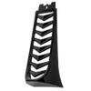 Motorcycle Vivid Black Front Chin Fairing Spoiler Lower Radiator Cover Softail Street Bob Breakout Fat Bob 2018-2022 view 1