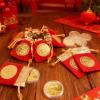 12 Sets Chinese Horse Coin 2026 Year of The Horse Zodiac Coin Gold Chinese Lucky Coin with 12 Red Drawstring Bags Lunar New Year Blessing Gifts with Protective Case view 4