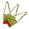 LUOZZY 3pcs Clown Shoulder Bags Colorful Dotted Crossbody Costume Accessories for Halloween Cosplay Kids Women Phone Purse view 3