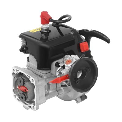 AKSDSGA 32CC 2 Stroke Engine 4-Bolt Standard Engine Kit for 1:5 HPI Baja 5B 5T SS 5SC Rovan Baja, Hand Pull Gasoline Powered Engine Motor with Air-Cooled