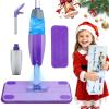 Kids Spray Mop, Educational & Fun Montessori Toddler Cleaning Toy Set, Real Working Mini Mop with Sprayer & Washable Pads, Pretend Play Housekeeping Toy for 3+ Years Old, Gift for Girls & Boys view 1