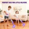 Kids Spray Mop, Educational & Fun Montessori Toddler Cleaning Toy Set, Real Working Mini Mop with Sprayer & Washable Pads, Pretend Play Housekeeping Toy for 3+ Years Old, Gift for Girls & Boys view 3