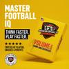 American Football Training Flashcards Volume 1: Learn Plays, Coverages & Football Terminology | Coaching, Player, & Fan Study Tool by American Football IQ view 2