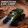 CTDWNT Mini Rc Truck,1/64 Scale Mini Remote Control Monster Truck with Trailer, 2.4Ghz Remote Control & APP, Rechargeable Alloy Shell RC Cars with Lights, Speed/Steering Adjustable (Blue) view 4