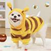 and Winter cat Clothes, Dog Clothes, Teddy Pomeranian, Teddy Bear Plush Toys, Little Kitten, Blue cat pet Clothes (Yellow, XS) view 3