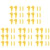 [car] 60Pcs Tyre Changer Part Nylon Mount Demount Head Duck Insert Rim for Protector [parts] view 1