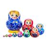 10 Layer Nesting Doll Nesting Wishing Dolls Wood Stacking Nested Set for Birthday Gift, Blue view 1