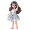 1/6 Doll 3D Animation Eyes 12 Inch Ball Jointed Doll for Kids, Green view 1