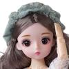 1/6 Doll 3D Animation Eyes 12 Inch Ball Jointed Doll for Kids, Green view 2