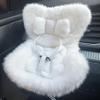 3.9-inch (10 cm) Plush Car Seat White Sewing Clothing Kigurumi Accessories Motivational Geek Seeking Doll Mascot Kpopdoll Costume view 2