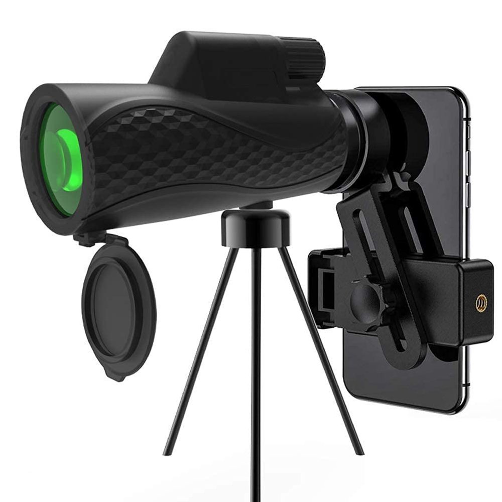 12X50 High Power HD Telescope - Waterproof, Night Vision, and Smartphone Compatible