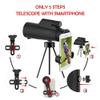12X50 High Power HD Telescope - Waterproof, Night Vision, and Smartphone Compatible view 2