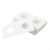 12 Slot Coin Collection Storage Box Protective Cardboard Holders White Paper Capsules Fits 17.5mm To 40Mm Folded Design Secure Case For Home Organization Display(27.5mm) view 1