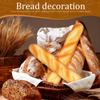 2 PCS Fake Bread,13.5 Inch Artificial Loaf Bread Realistic Fake Food for Home Kitchen Restaurant Bakery Decoration Photography Prop view 4