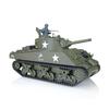 TOUCAN RC HOBBY 1/16 2.4G Henglong 7.0 Plastic M4A3 Sherman RTR RC Tank Model 3898 Barrel Recoil for Age 14+ view 2