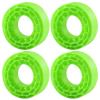 MORFUM Super Soft Silicone Rubber Inserts fit for 68-72mm*24-27mm 1.3" Tires, RC Tire Inserts for TRX4M SCX24 1/18 1/24 Crawler Tire, Replacement of Sponge Foams 4pcs (Fluorescent Green) view 1