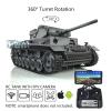 TOUCAN RC HOBBY 1/16 Henglong Gray 7.0 FPV Customized Panzer III L RTR RC Tank 3848 Metal Wheels for Age 14+ view 2