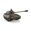 TOUCAN RC HOBBY 1/16 Henglong 7.0 Customized King Tiger RC Tank 3888A Barrel Recoil Metal Wheels for Age 14+ view 3