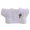 Fur Knit with Cross for Stuffed Toys, Lavender, Sewing Clothes, Kigurumi, Accessories, Kpopdoll Costume view 1